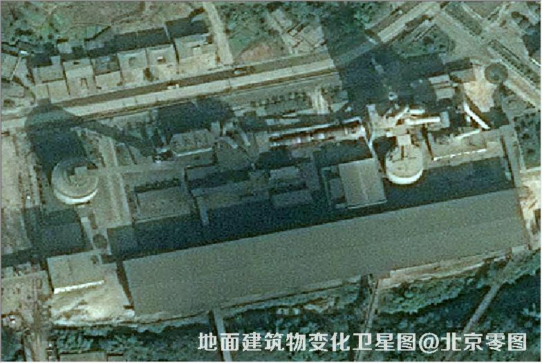 点击查看大图 地面建筑物变化卫星图