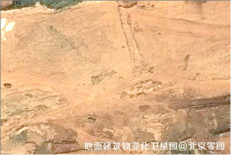 点击查看大图 地面建筑物变化卫星图