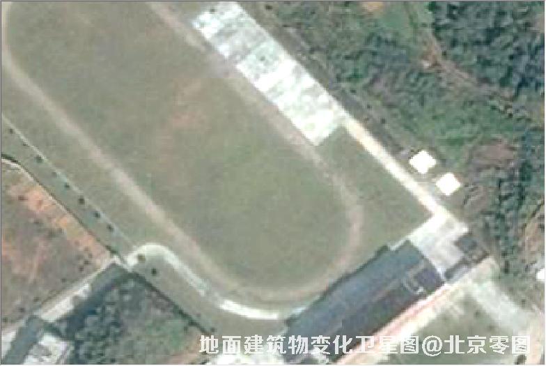 点击查看大图 地面建筑物变化卫星图