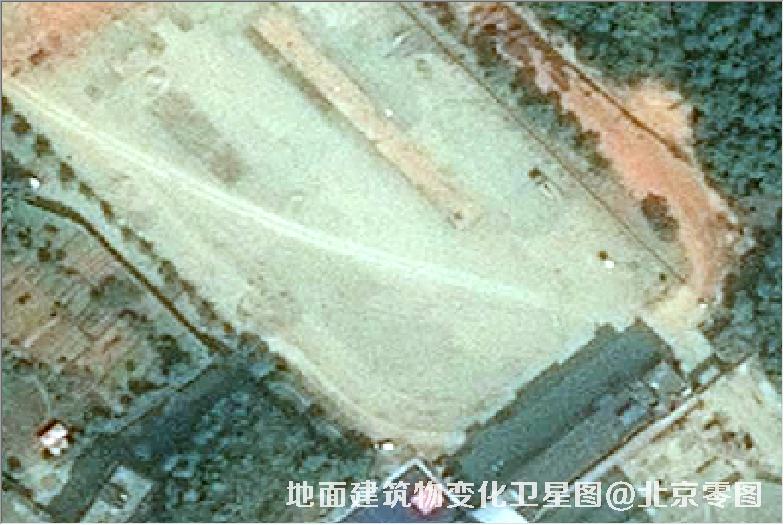 点击查看大图 地面建筑物变化卫星图