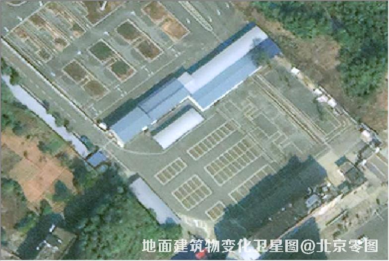 点击查看大图 地面建筑物变化卫星图