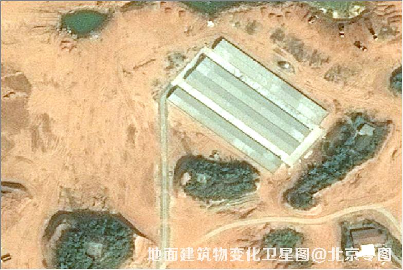 点击查看大图 地面建筑物变化卫星图