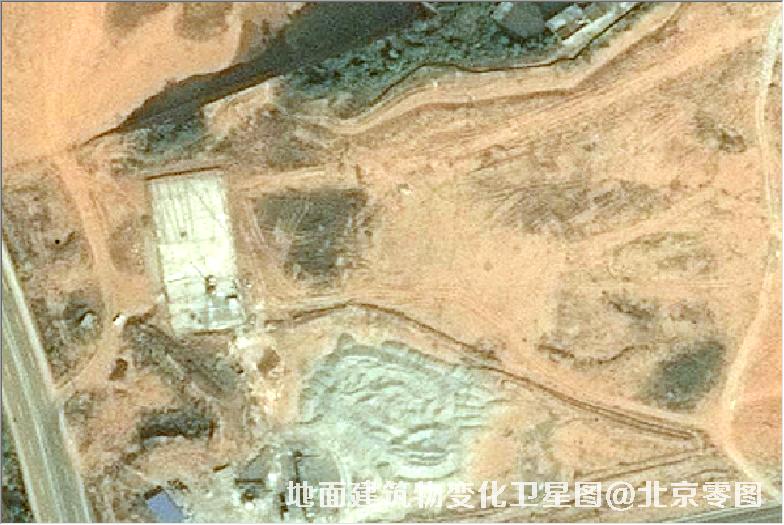 点击查看大图 地面建筑物变化卫星图