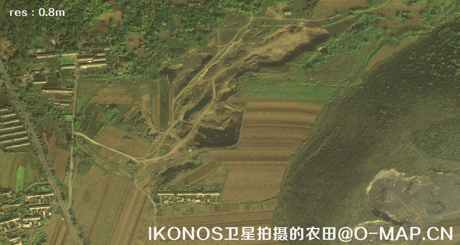 美国0.8米IK卫星拍摄的高清历史卫星图片