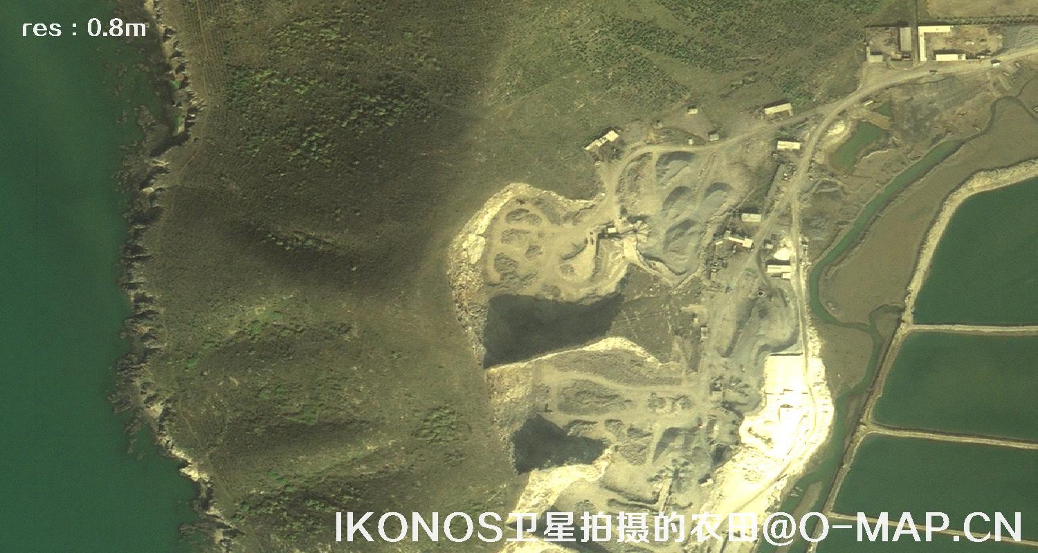 美国IKONOS卫星拍摄的农田卫星图片