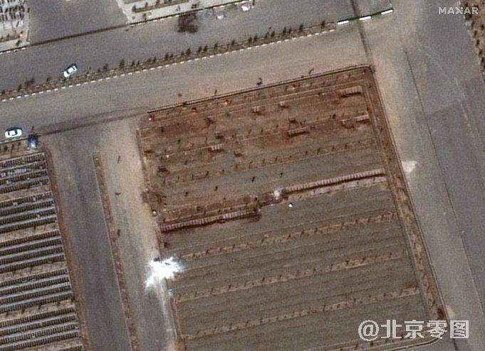 美国maxar公司卫星拍摄的伊朗卫星图