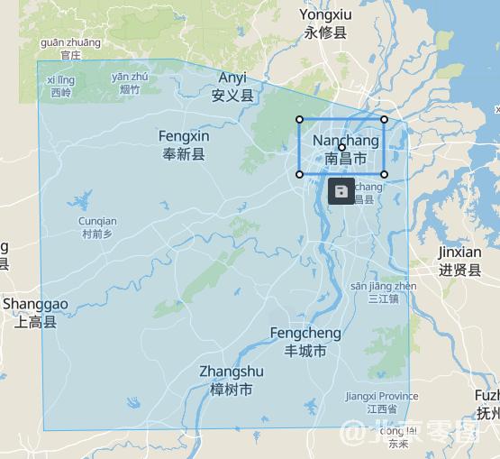 江西省2021年最新卫星图-