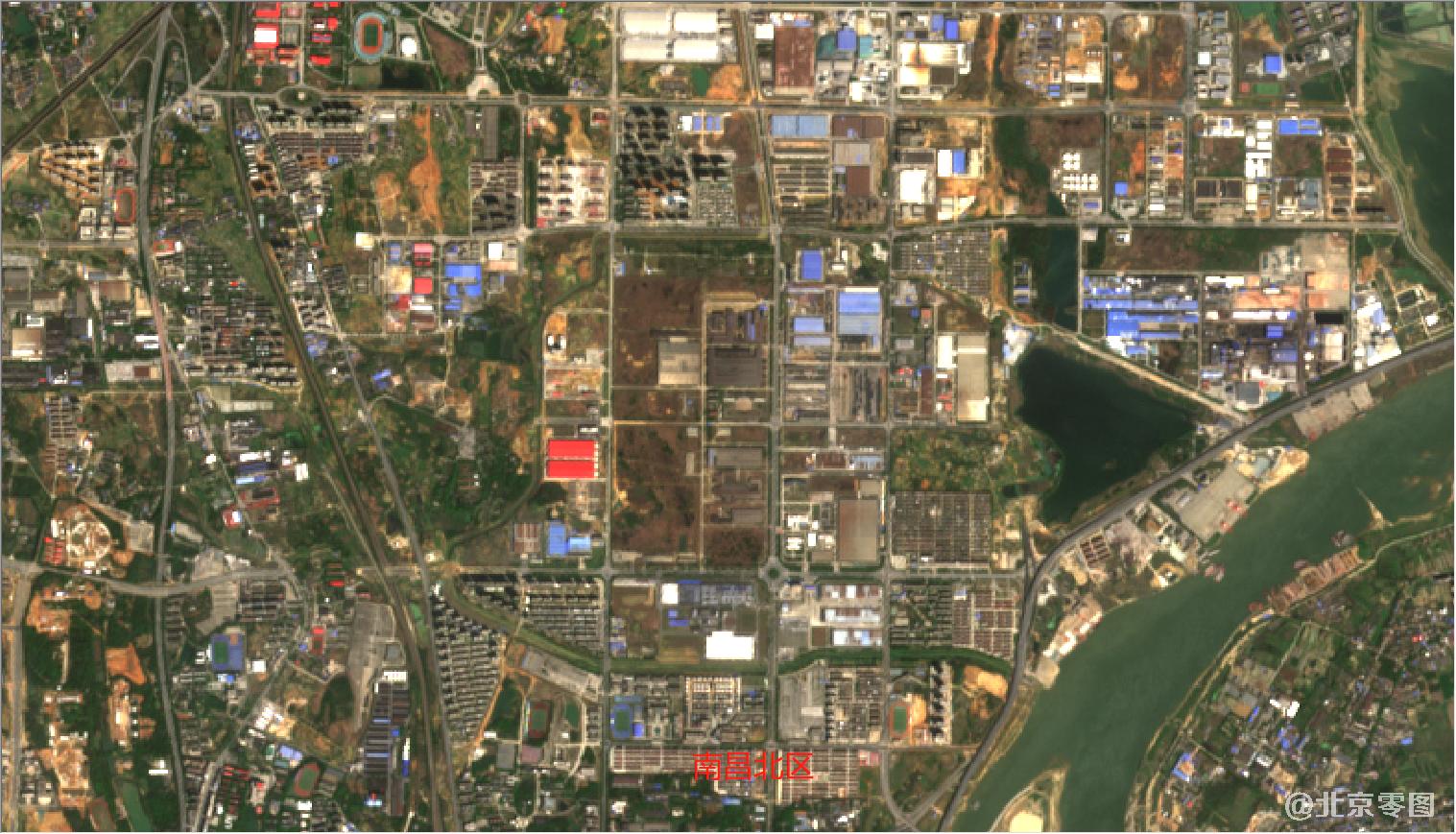 江西省2021年最新卫星图-