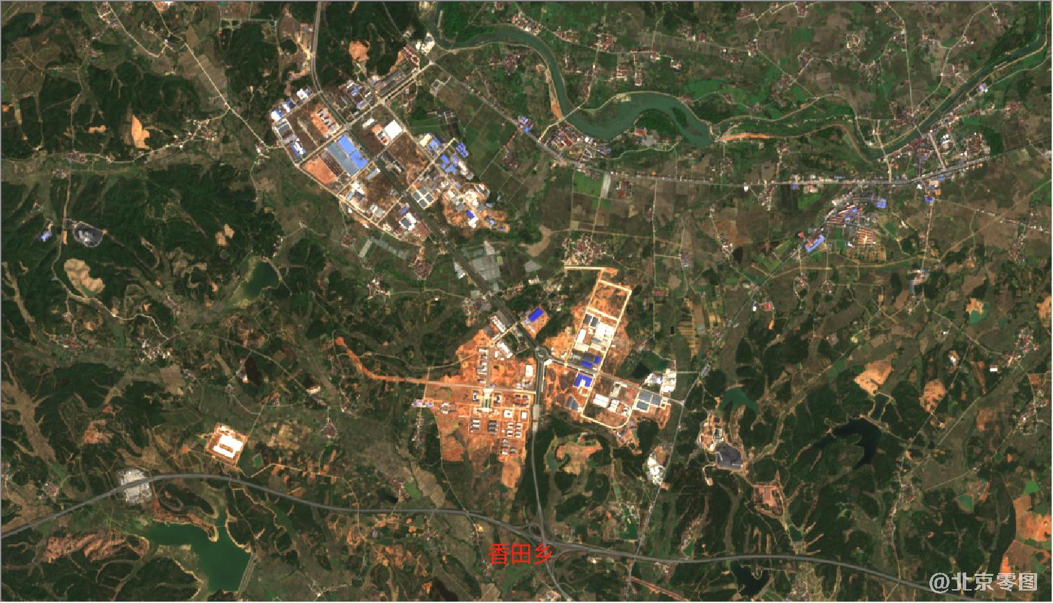 江西省2021年最新卫星图-