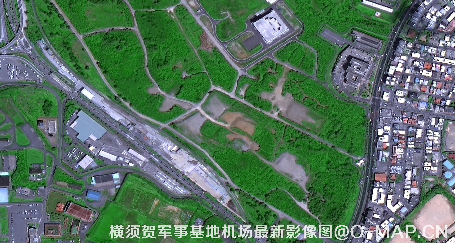 横须贺军事基地机场最新影像图