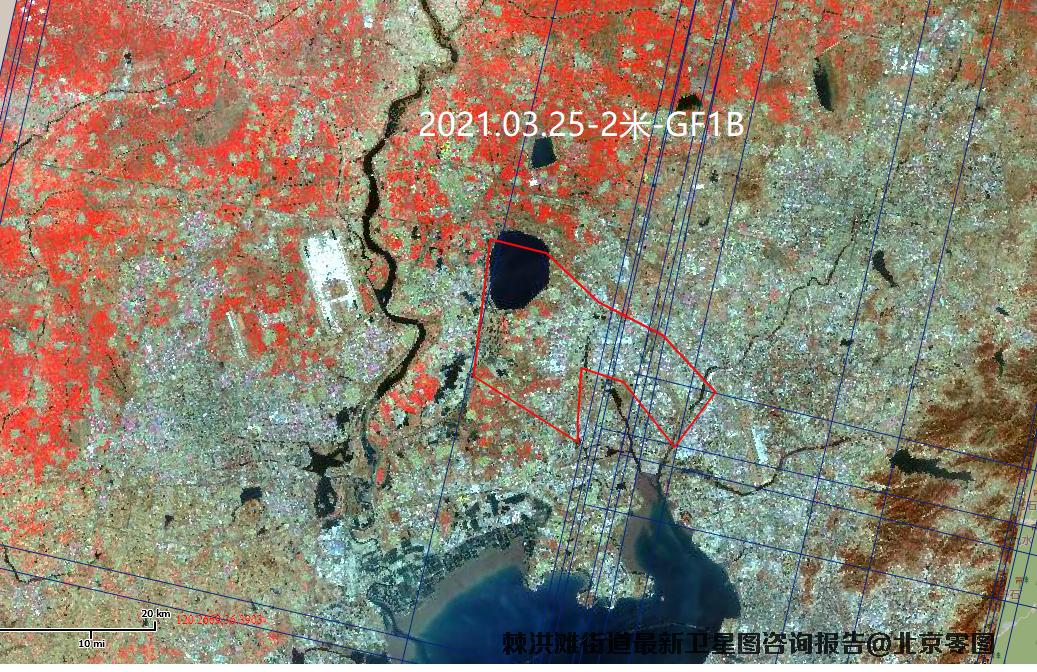 青岛棘洪滩街道卫星图查询结果