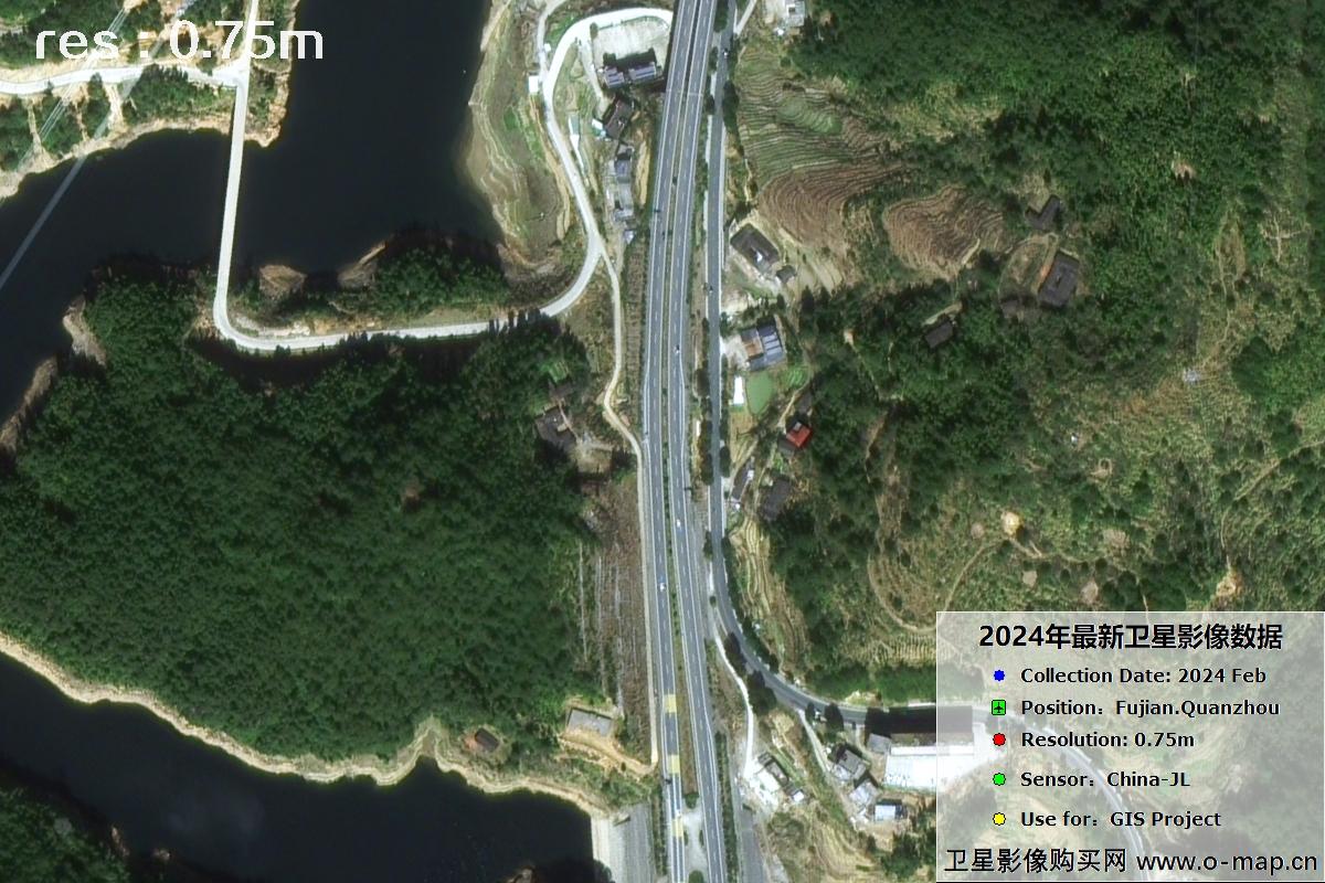 福建省泉州市2024年0.75米分辨率影像图