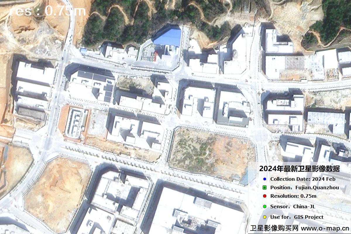 福建省泉州市2024年0.75米分辨率影像图