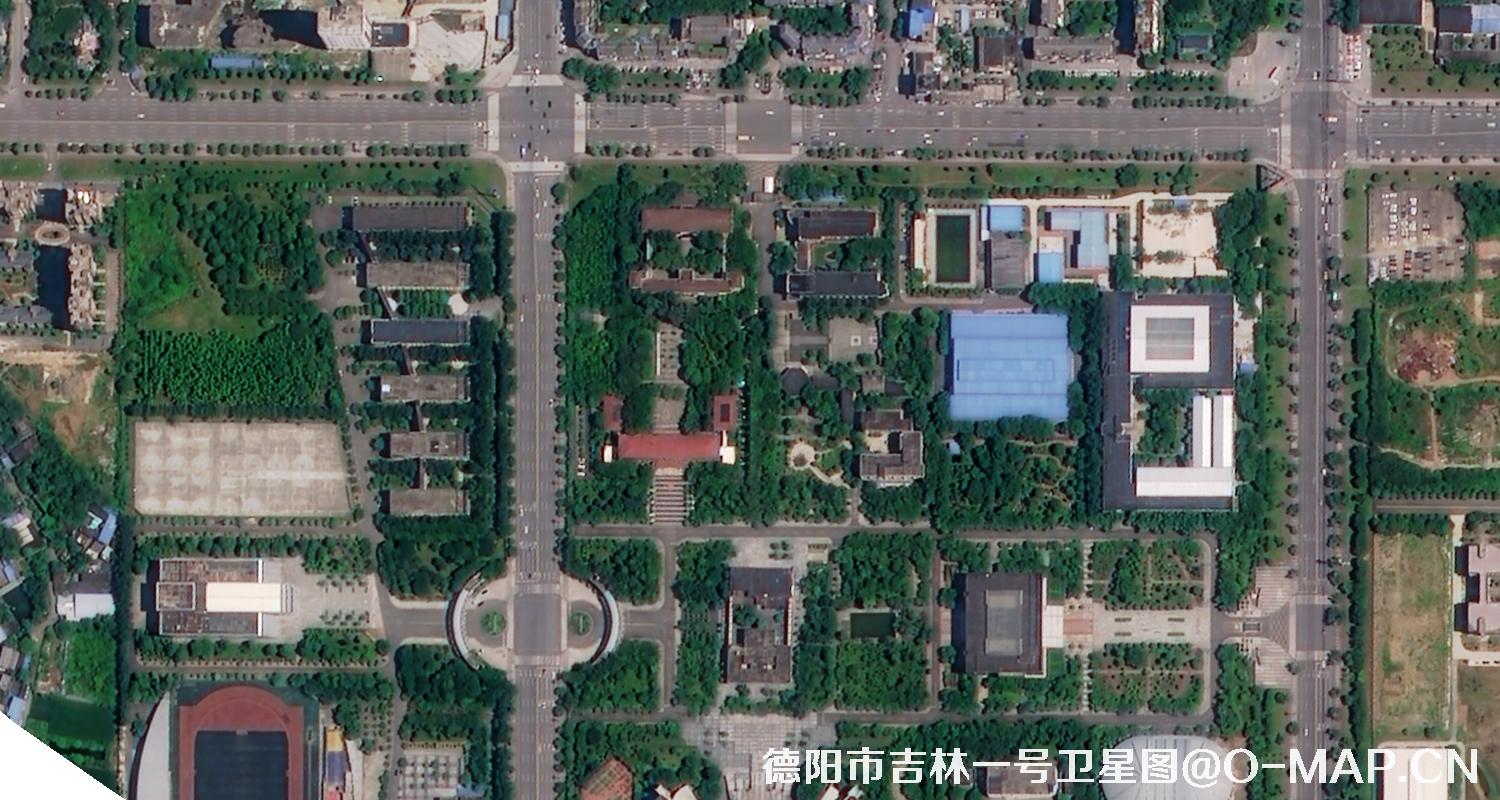 国产0.75米分辨率卫星拍摄的高清图片