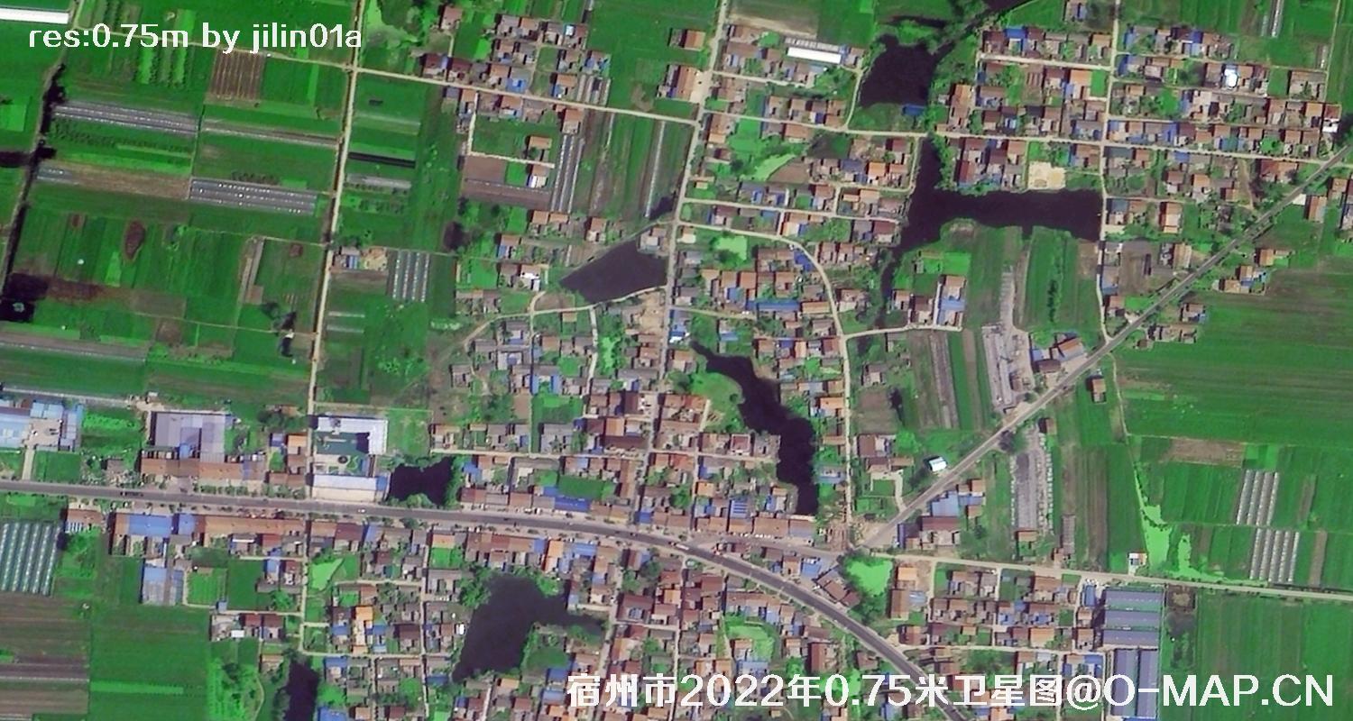 法国0.5米卫星拍摄的图像