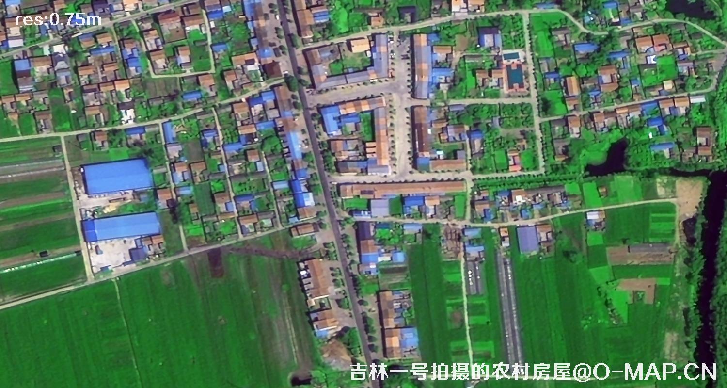 吉林一号卫星拍摄的0.5米分辨率卫星图片