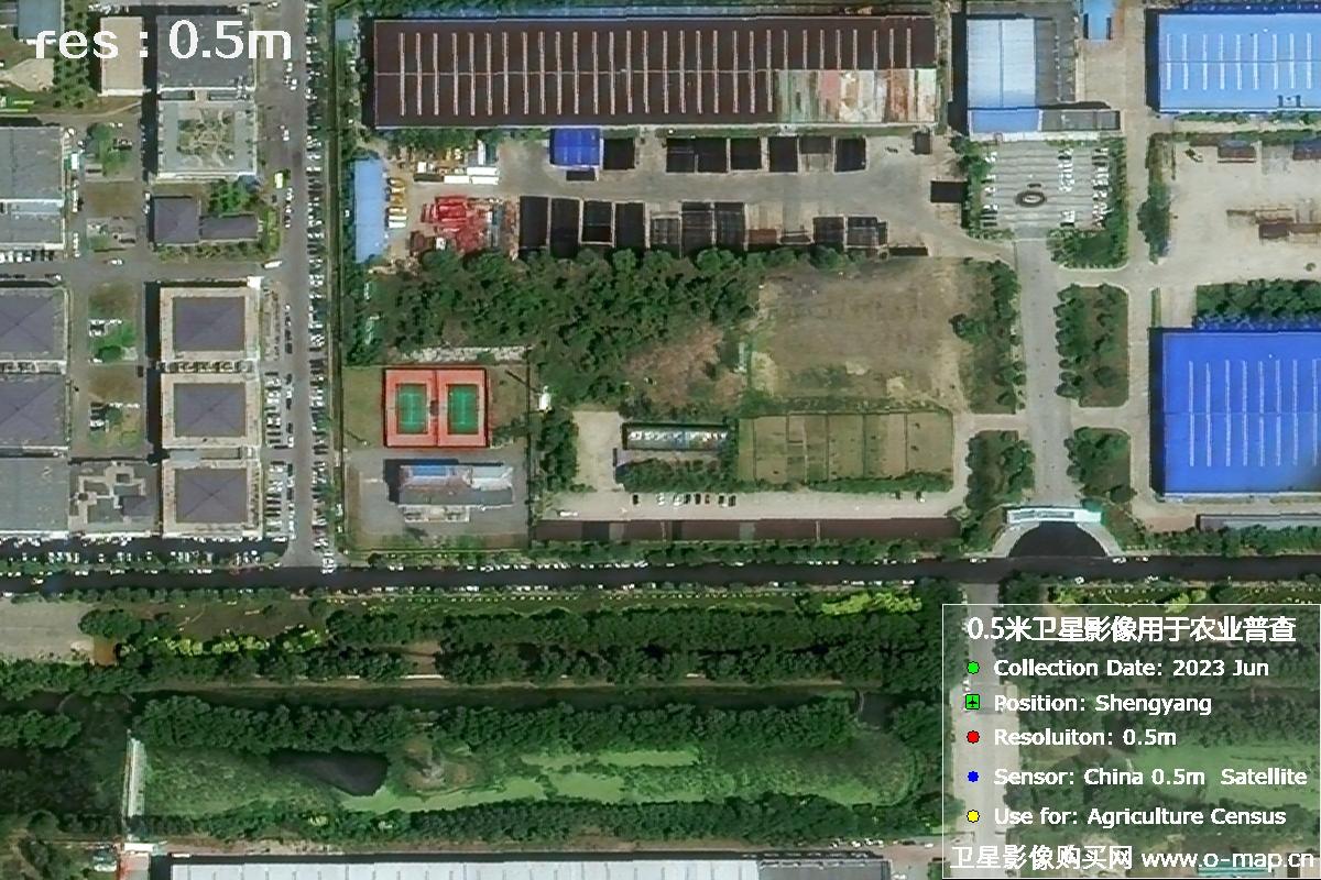 中国0.5米分辨率卫星拍摄的图片