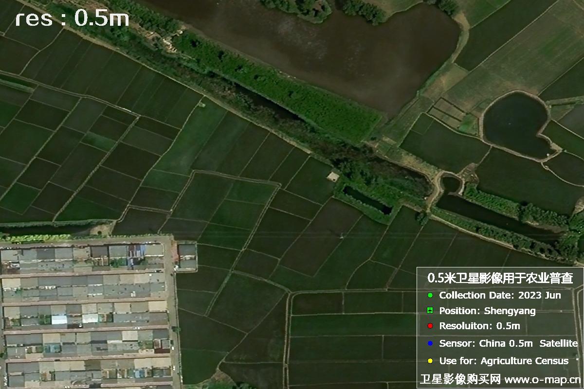 中国0.5米分辨率卫星拍摄的图片