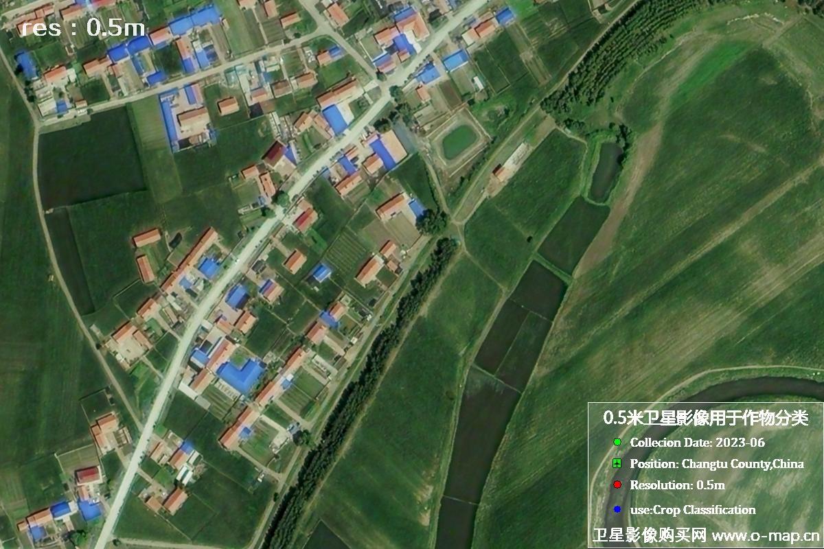 0.5米分辨率卫星图拍摄的卫星图片
