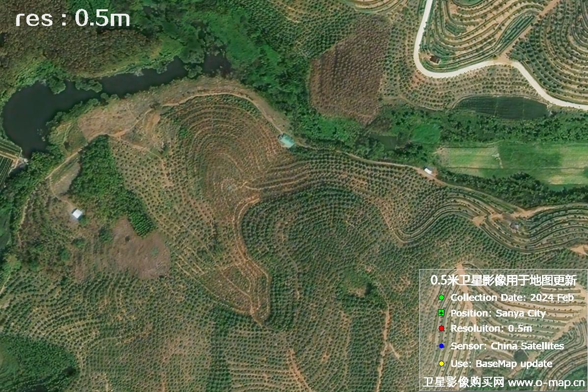 0.5米分辨率卫星拍摄的卫星图像