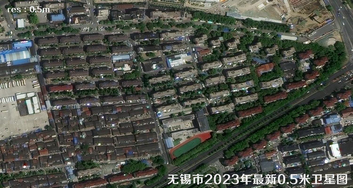 江苏省无锡市2023年最新0.5米分辨率卫星图像