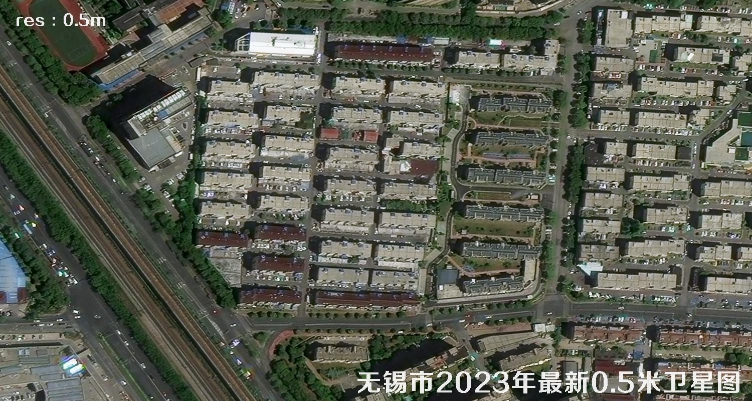 江苏省无锡市2023年最新0.5米分辨率卫星图像