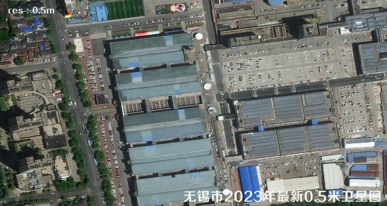 江苏省无锡市2023年最新0.5米分辨率卫星图像