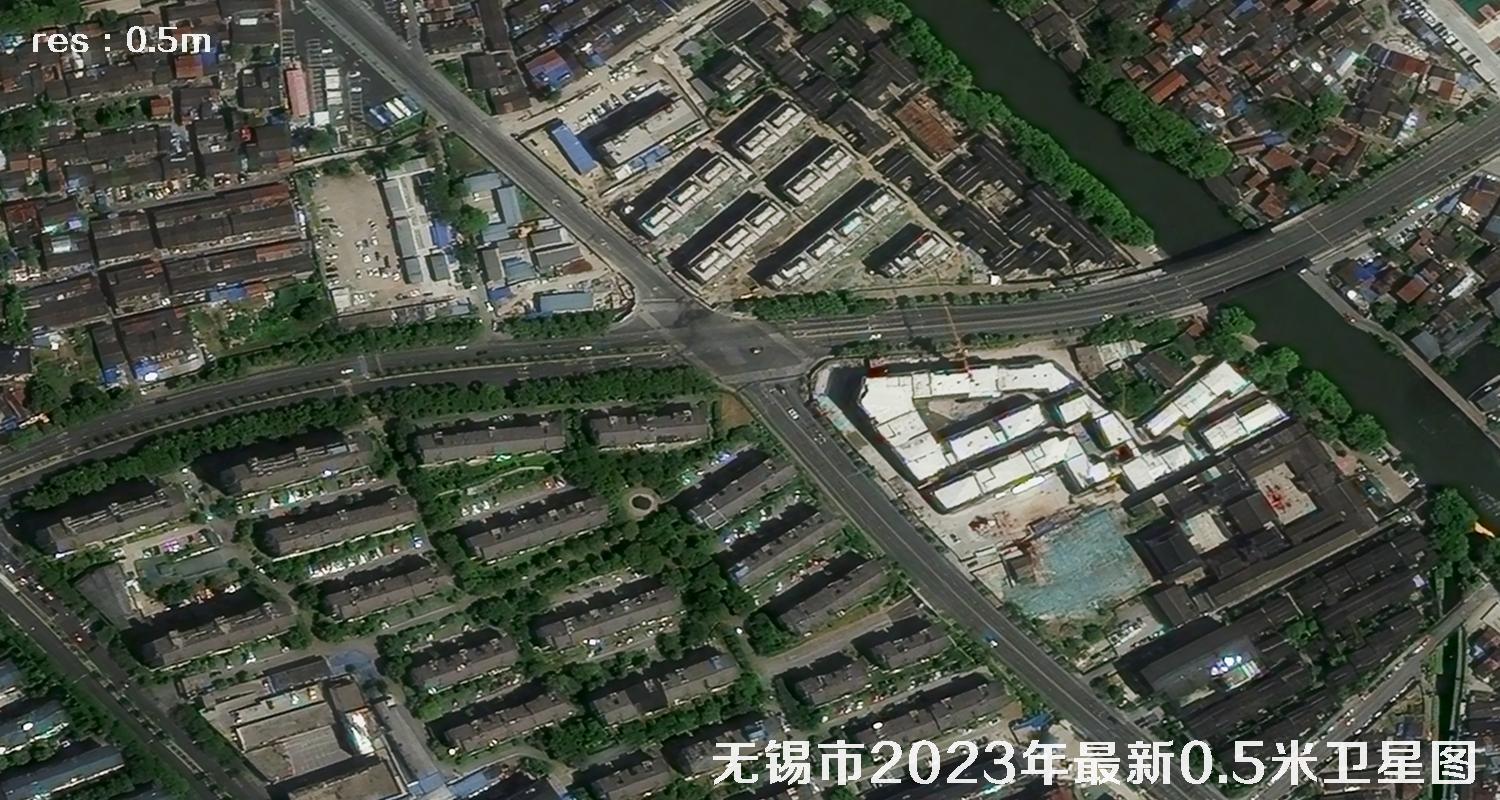 江苏省无锡市2023年最新0.5米分辨率卫星图像