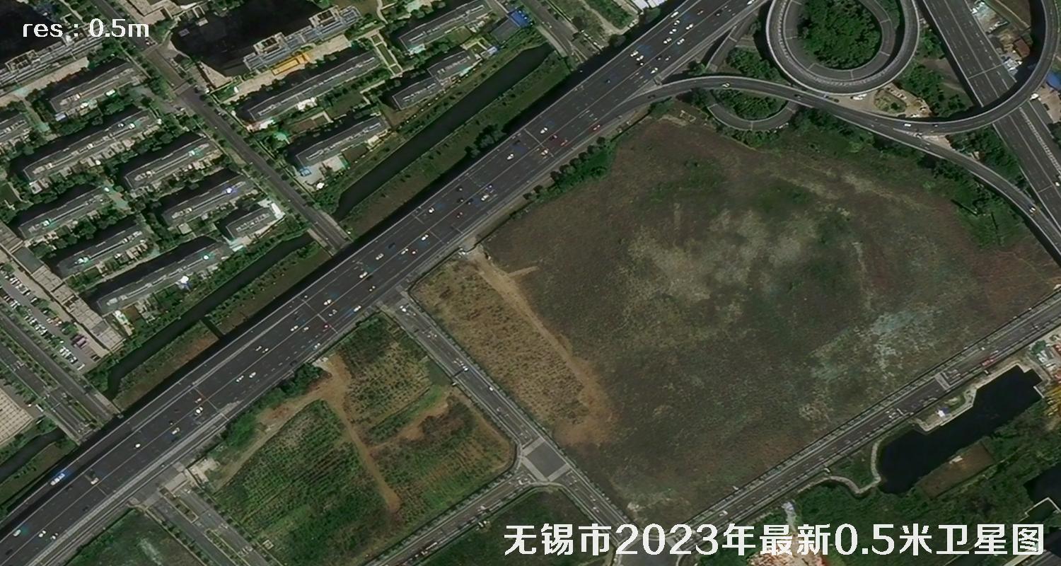 江苏省无锡市2023年最新0.5米分辨率卫星图像