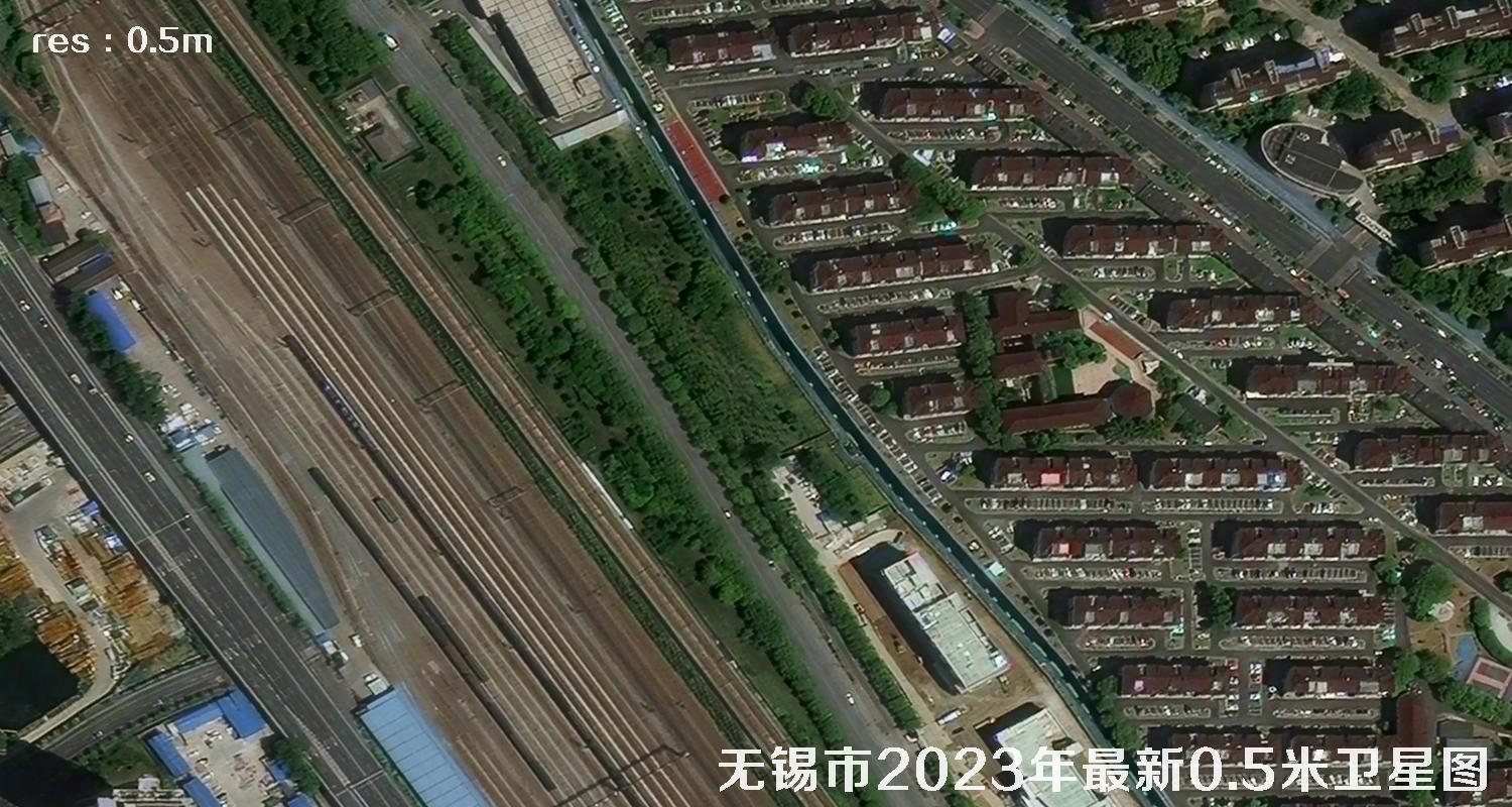 江苏省无锡市2023年最新0.5米分辨率卫星图像