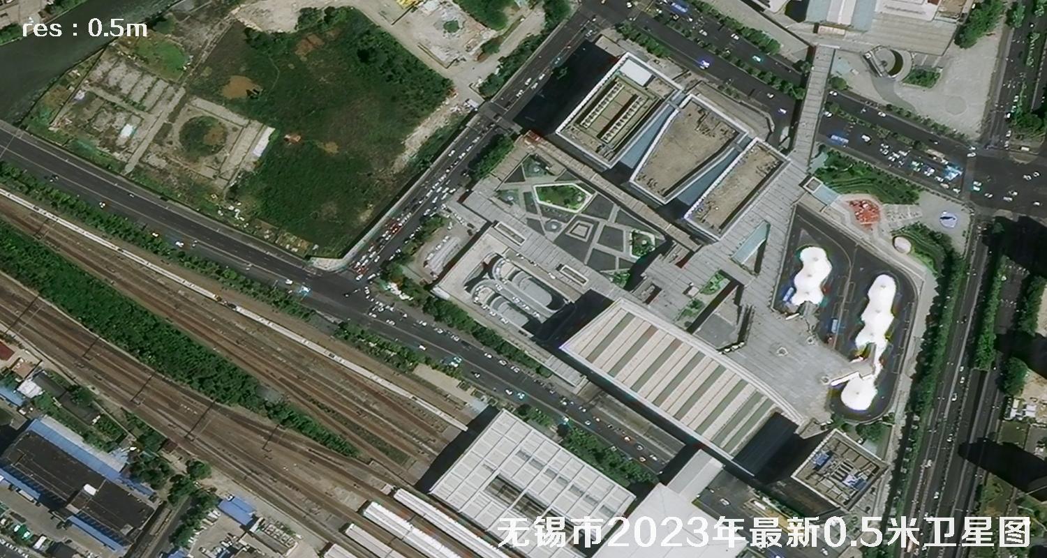 江苏省无锡市2023年最新0.5米分辨率卫星图像