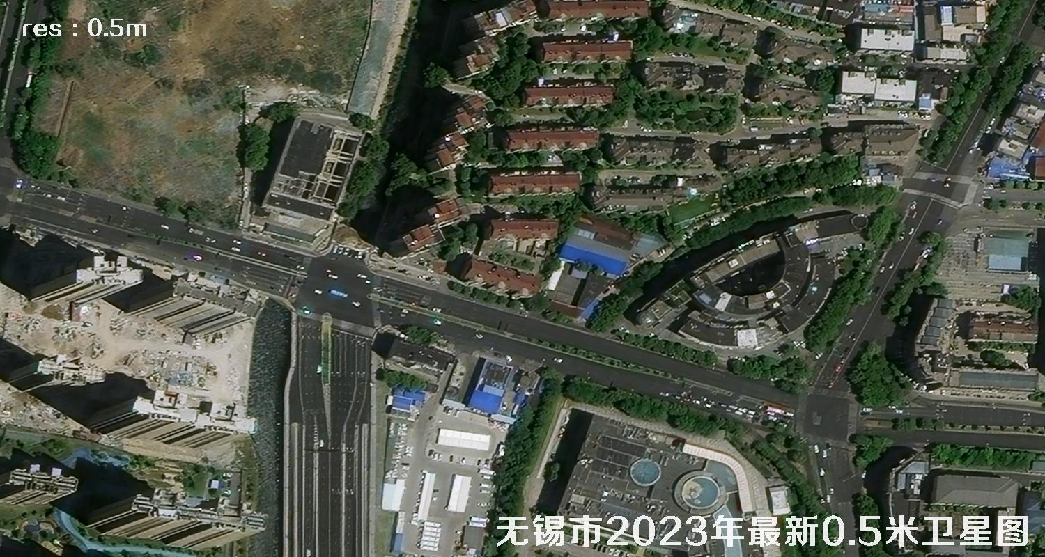 江苏省无锡市2023年最新0.5米分辨率卫星图像