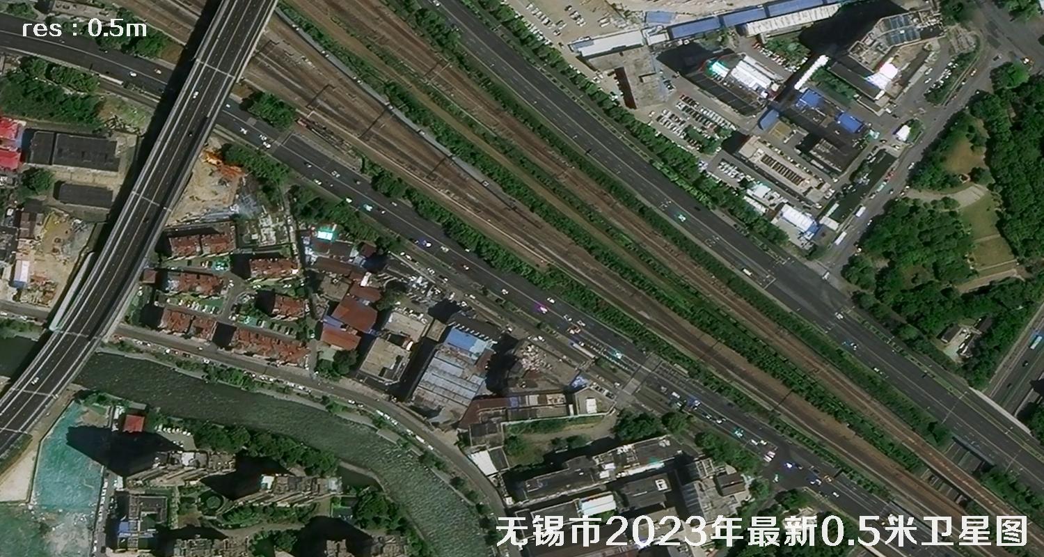 江苏省无锡市2023年最新0.5米分辨率卫星图像