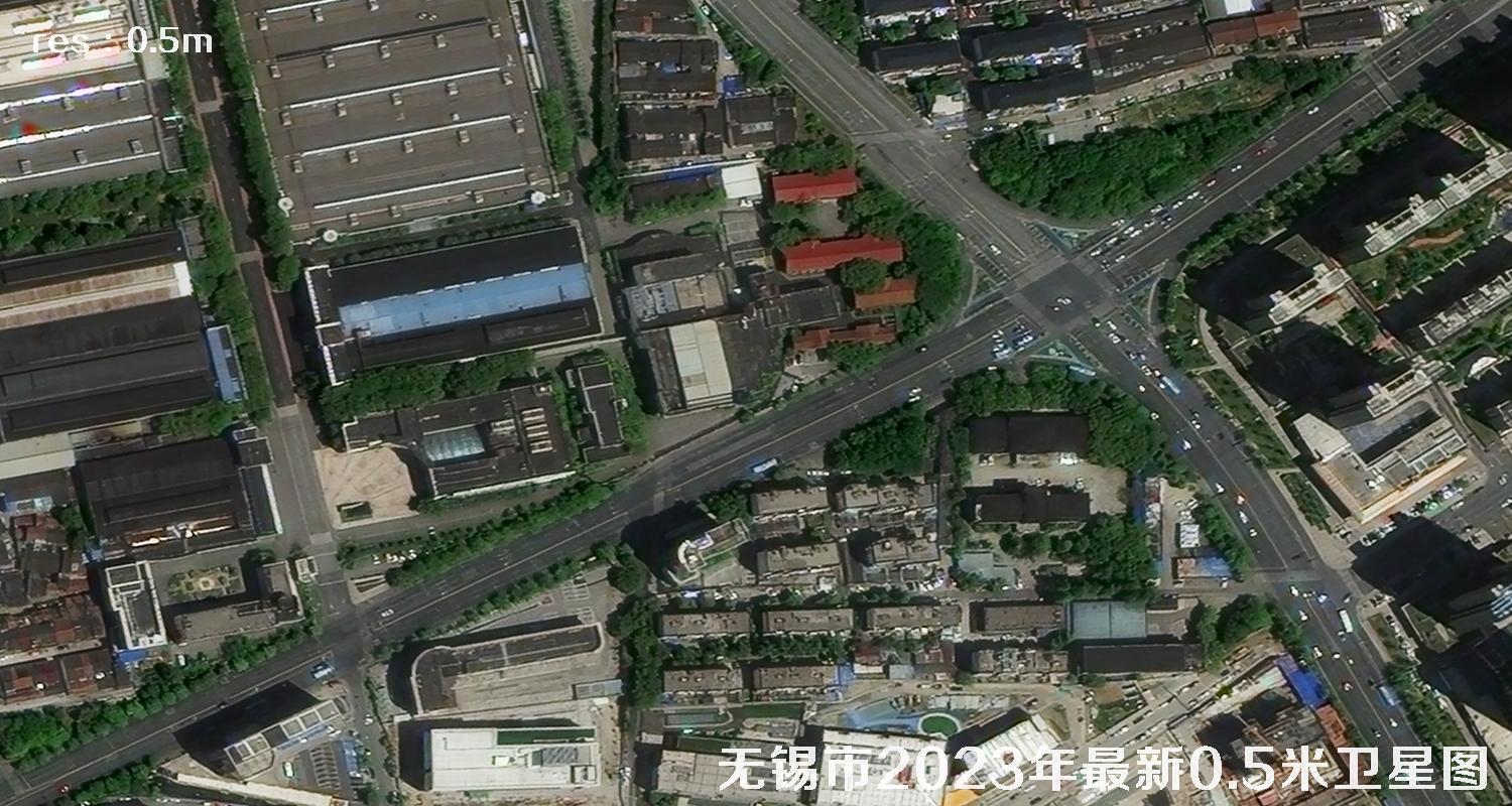 江苏省无锡市2023年最新0.5米分辨率卫星图像