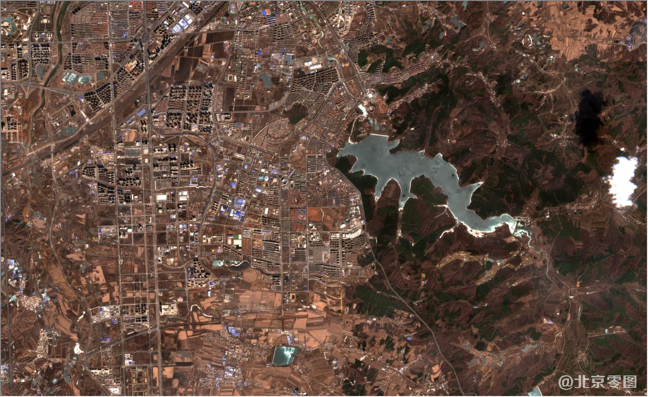吉林省2021年3月份最新卫星图