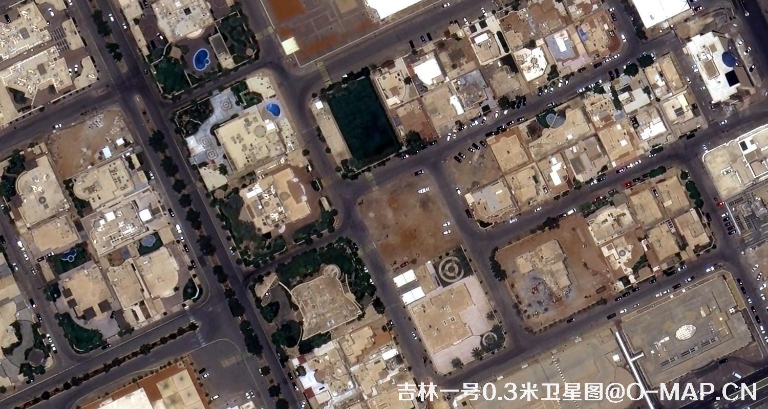 吉林一号卫星拍摄的0.3米分辨率卫星图样例