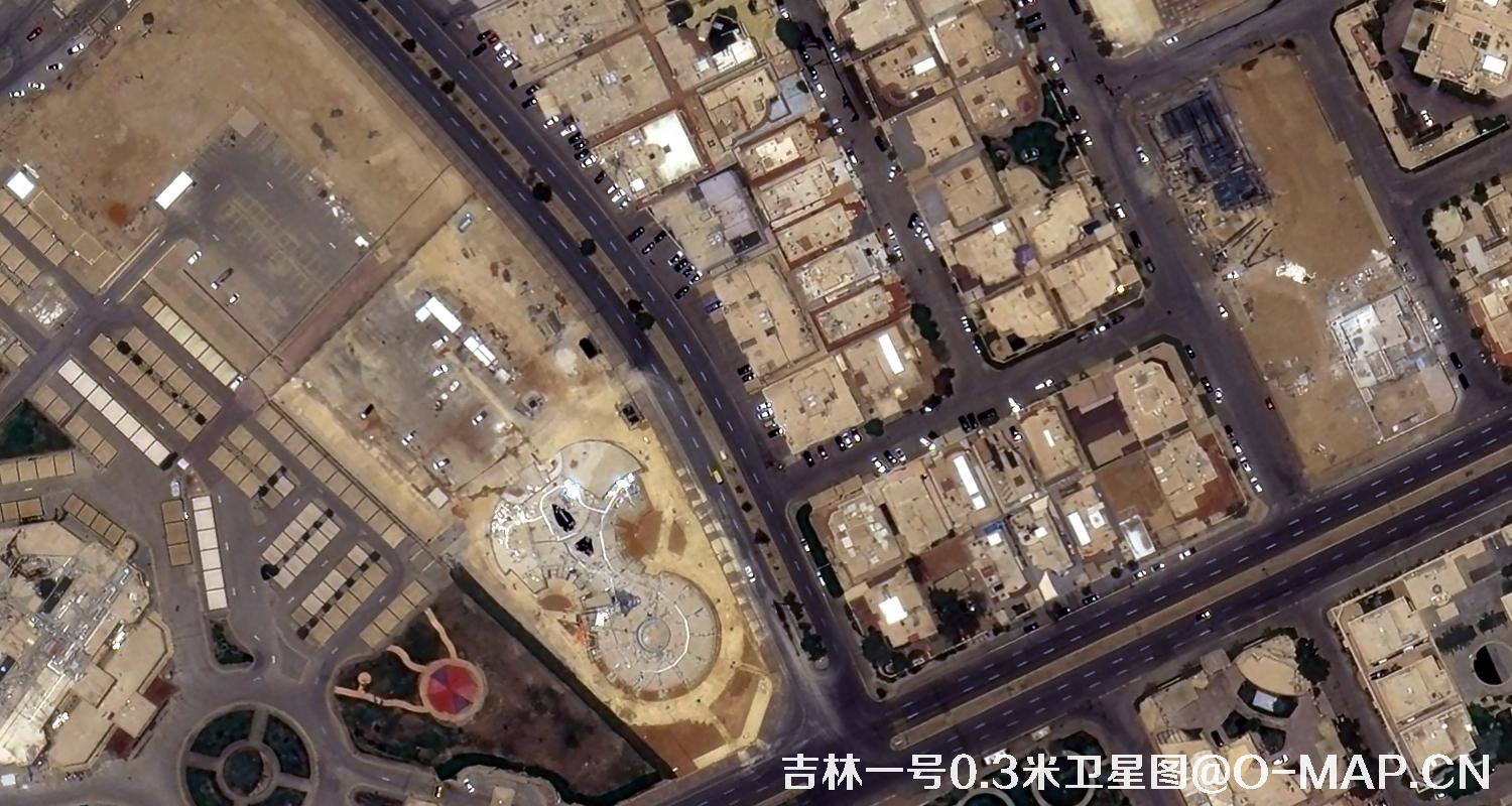 吉林一号卫星拍摄的0.3米分辨率卫星图样例