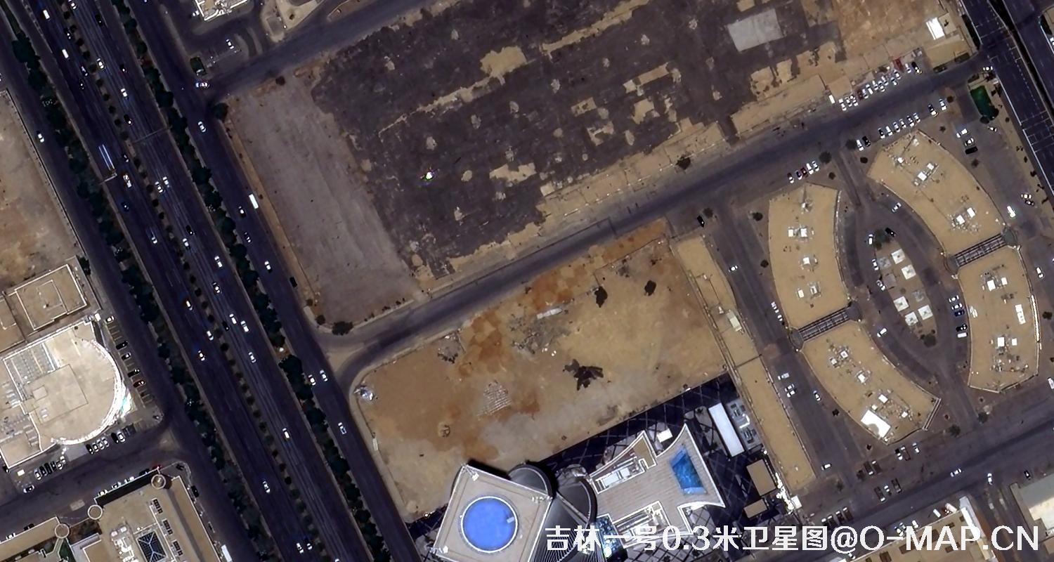 吉林一号卫星拍摄的0.3米分辨率卫星图样例