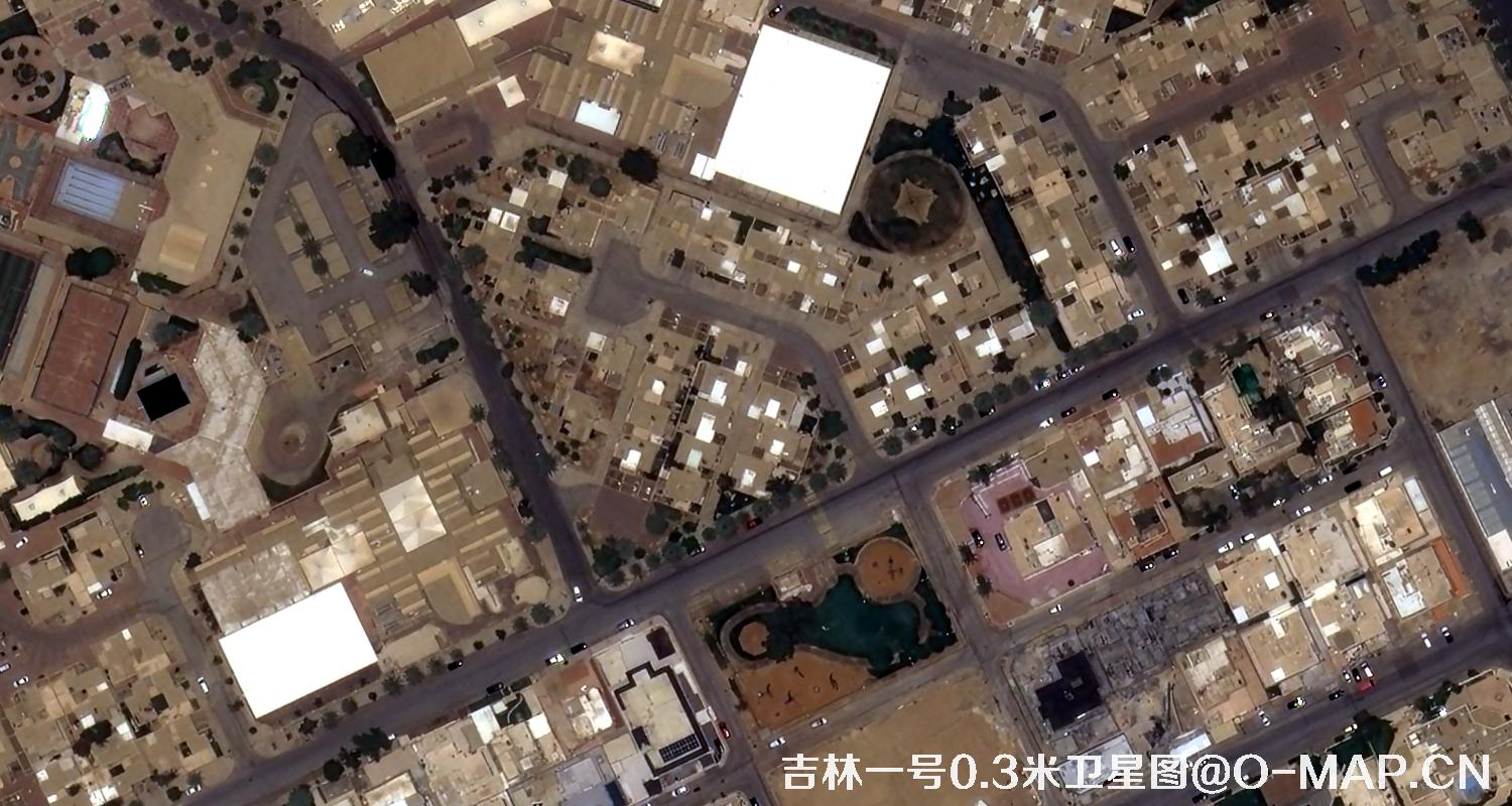 吉林一号卫星拍摄的0.3米分辨率卫星图样例