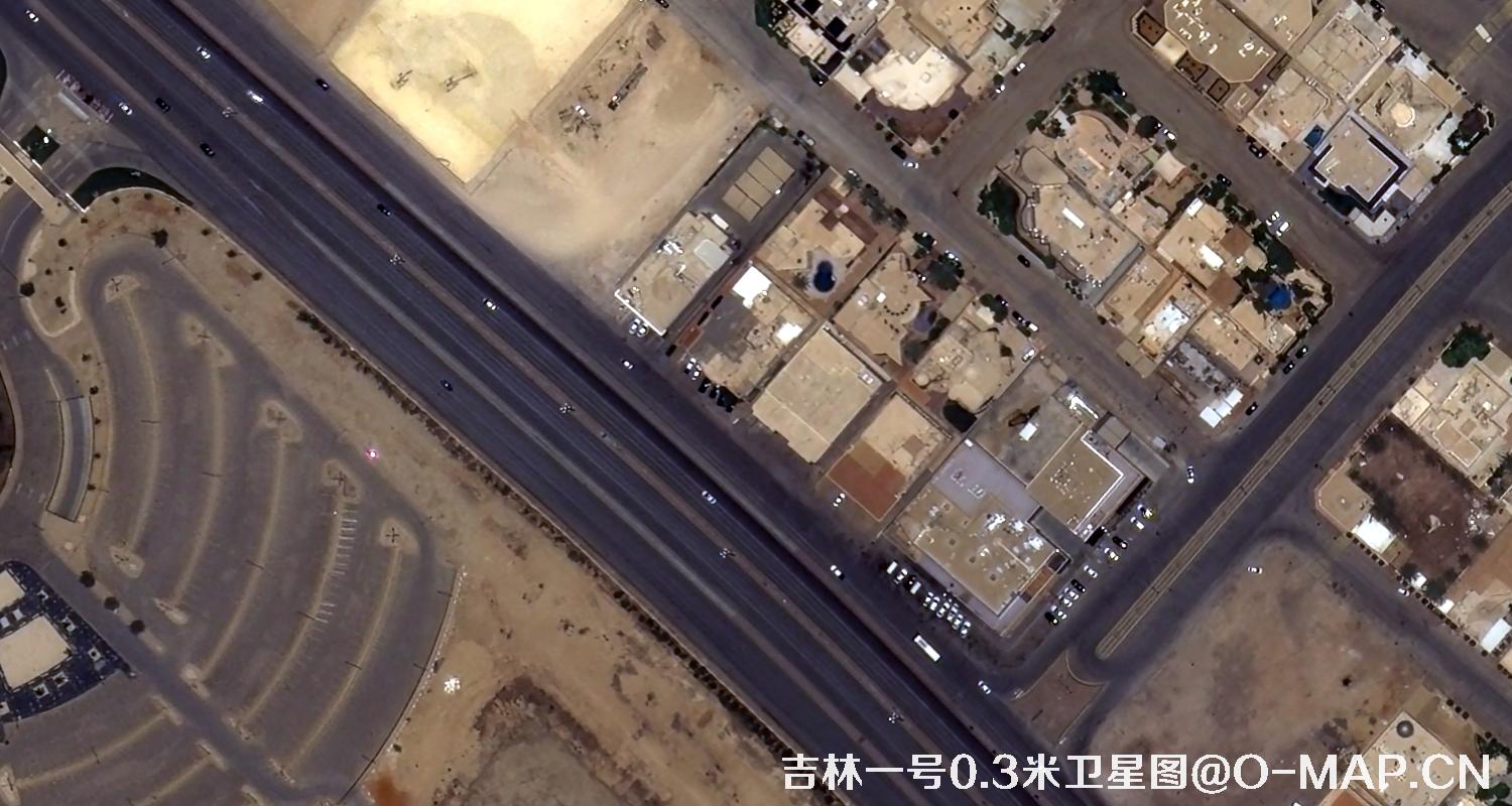 吉林一号卫星拍摄的0.3米分辨率卫星图样例