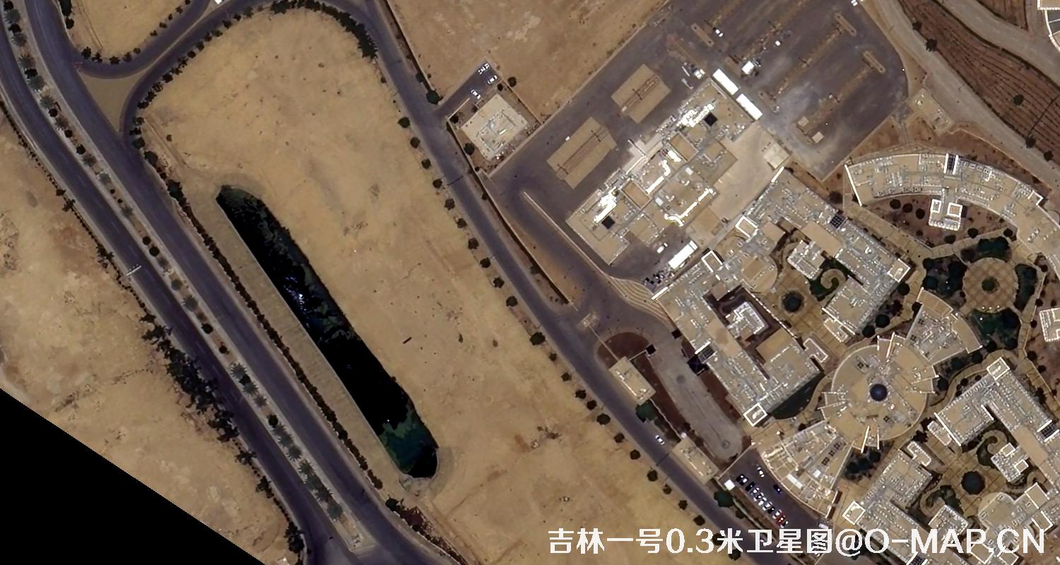 吉林一号卫星拍摄的0.3米分辨率卫星图样例