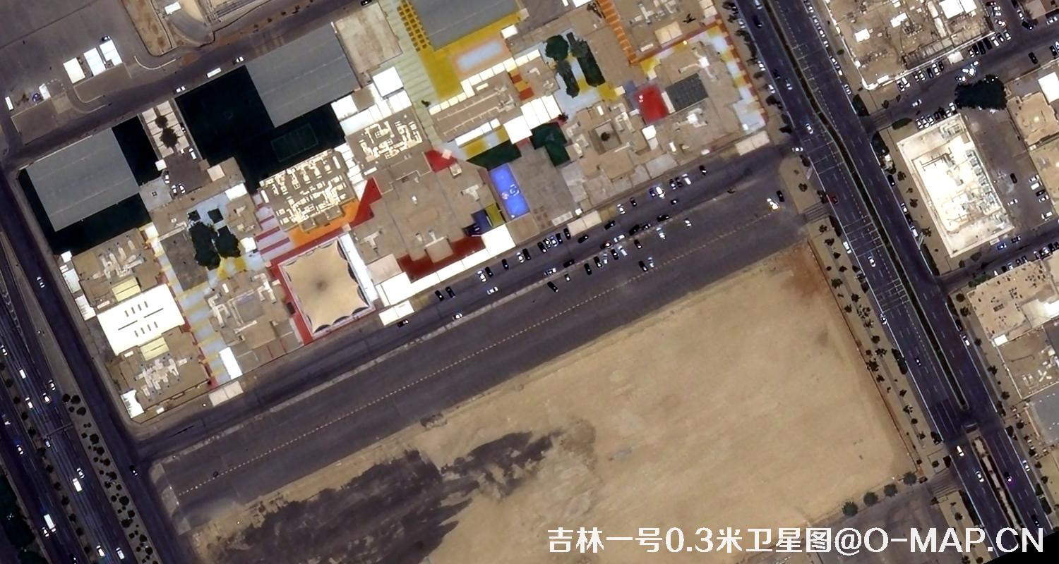 吉林一号卫星拍摄的0.3米分辨率卫星图样例