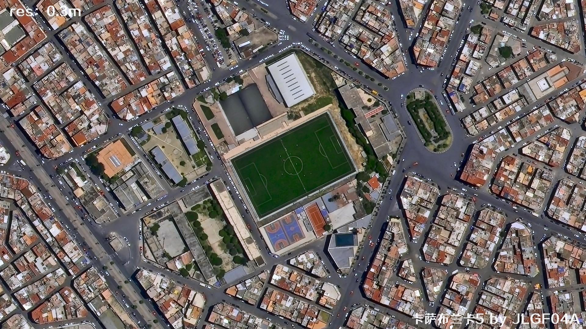 吉林高分04A星拍摄的0.3米分辨率卫星图片