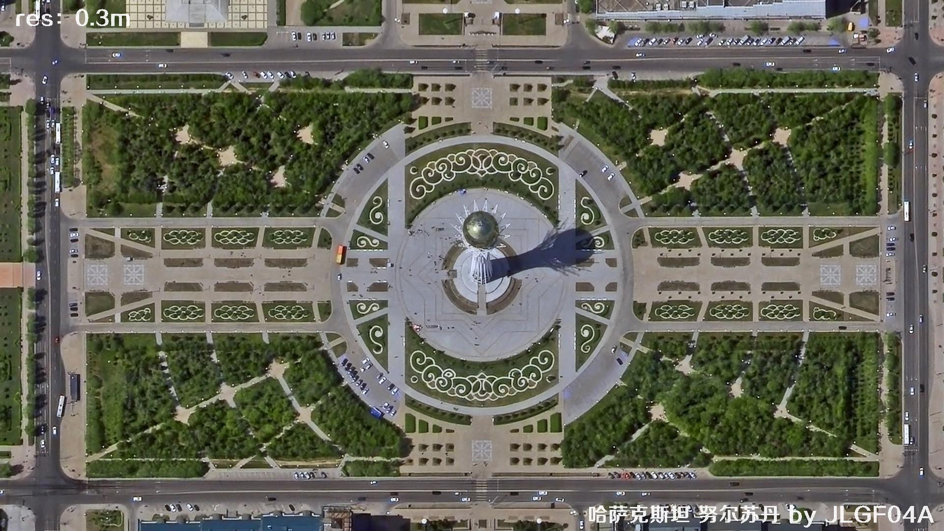 吉林高分04A星拍摄的0.3米分辨率卫星图片