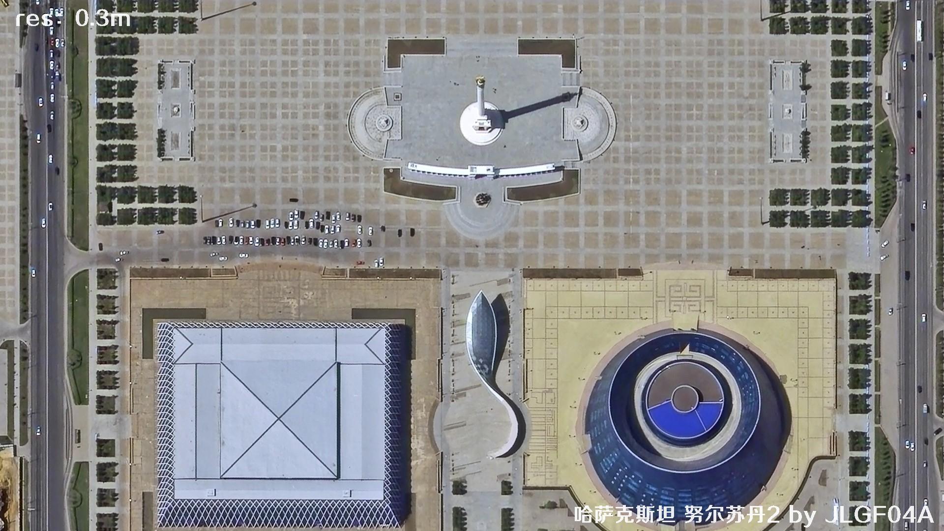 吉林高分04A星拍摄的0.3米分辨率卫星图片