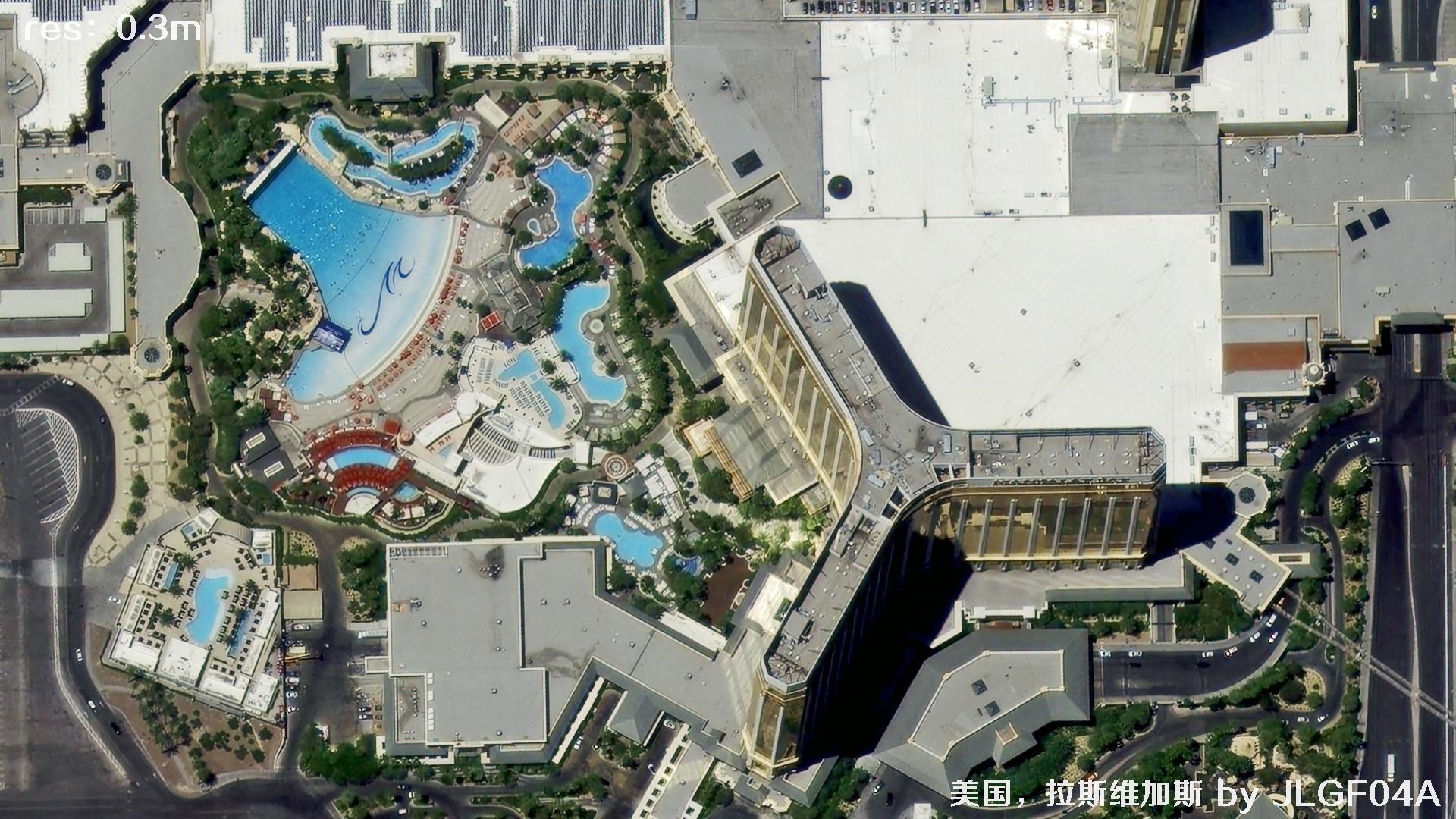 吉林高分04A星拍摄的0.3米分辨率卫星图片