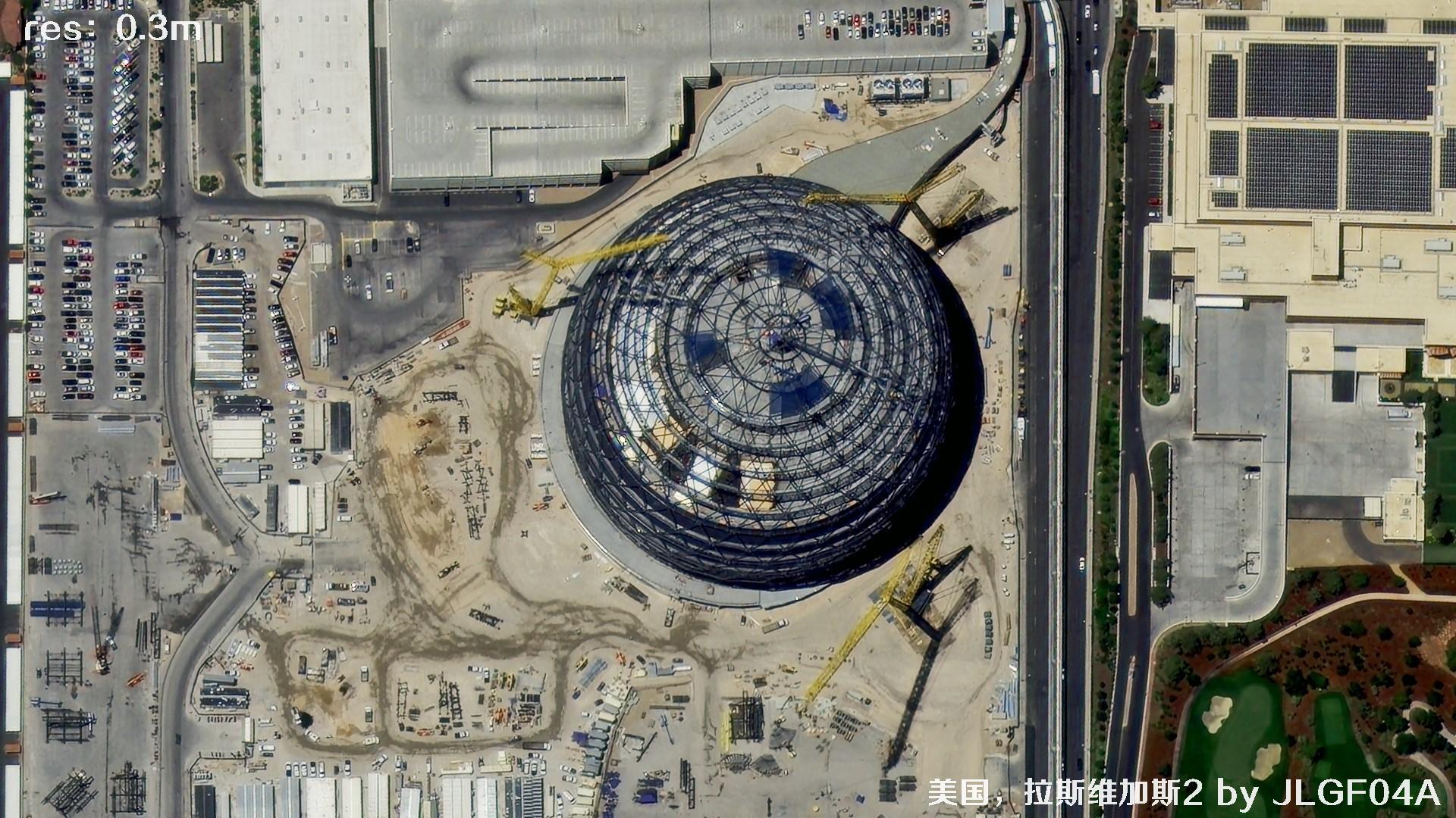 吉林高分04A星拍摄的0.3米分辨率卫星图片