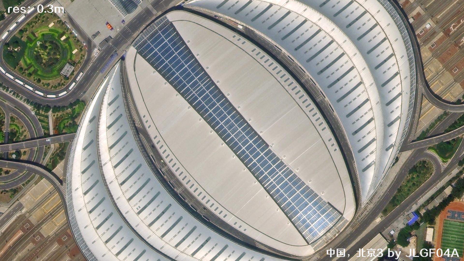 吉林高分04A星拍摄的0.3米分辨率卫星图片