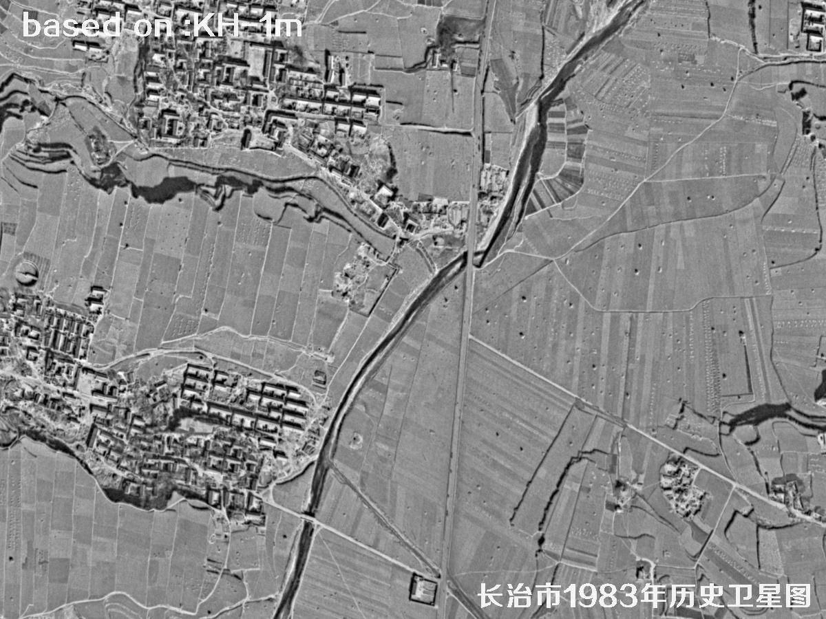 The Historical Value of Keyhole Satellite Imagery: 1983 Satellite Map of Changzhi