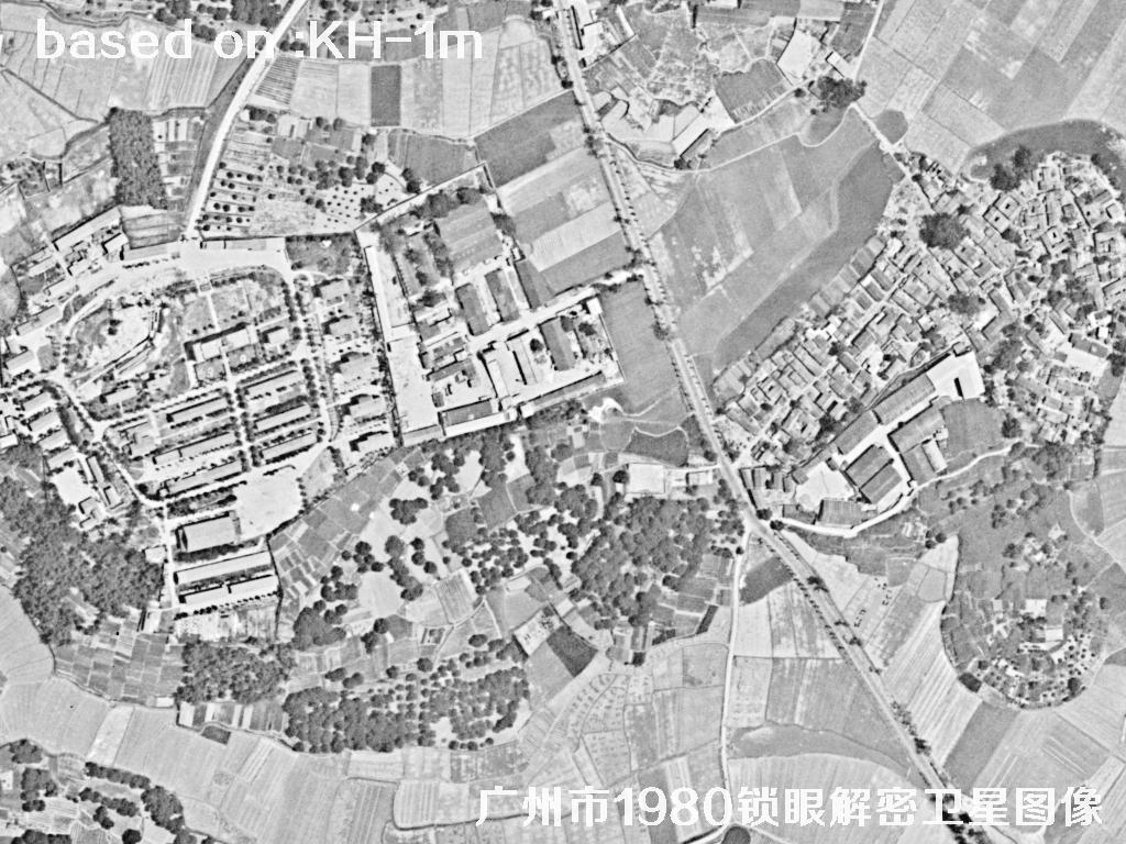 广州市1980年历史卫星图像 | Buy Keyhole Satellite image25